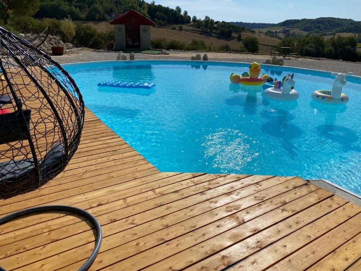 Bed and Breakfast Le Relais De Campagne Trejouls Экстерьер фото